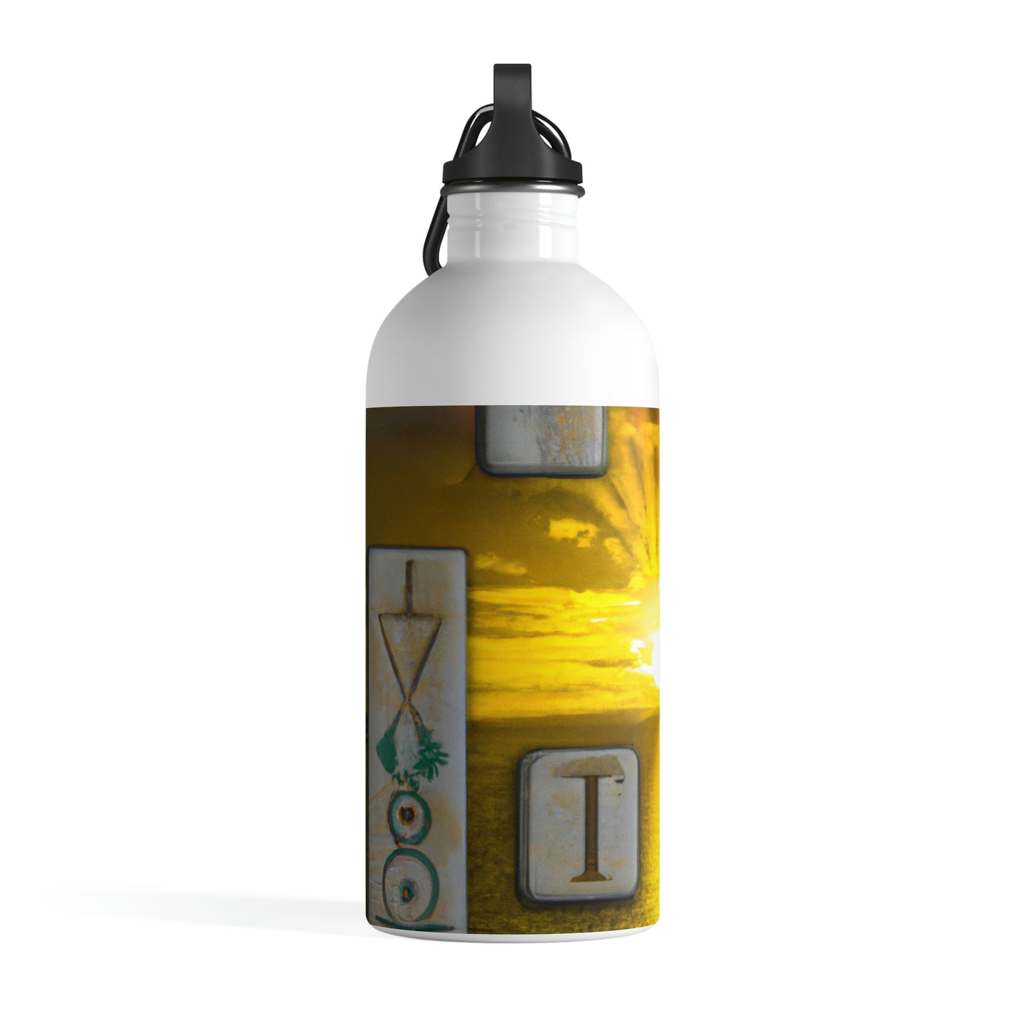 "Illuminated Runescape" - Die Alien-Wasserflasche aus Edelstahl