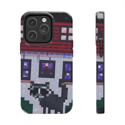 "Caper in the Mansion: A Raccoon's Adventure" - The Alien Tough Phone Cases