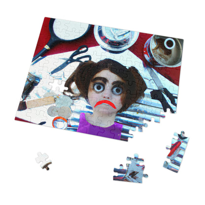 "Found Objects Self-Portrait" - The Alien Jigsaw Puzzle