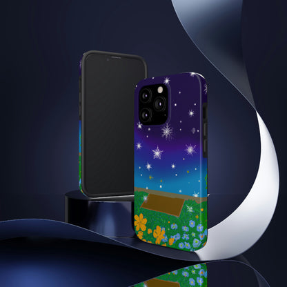 "A Celestial Garden of Color" - The Alien Tough Phone Cases