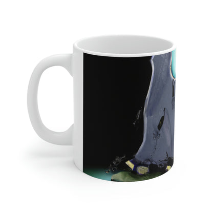 "The Glowing Stone Menace" - The Alien Ceramic Mug 11 oz