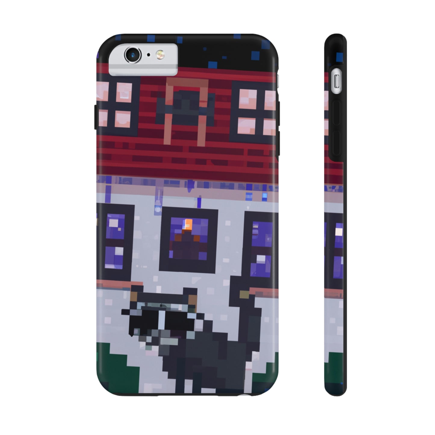 "Caper in the Mansion: A Raccoon's Adventure" - The Alien Tough Phone Cases