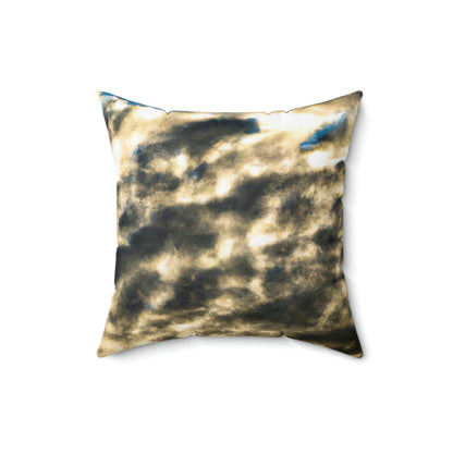 "A Reflection of Celestial Mirage". - The Alien Square Pillow