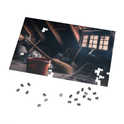 "Dusty Hopes in an Abandoned Attic" - The Alien Jigsaw Puzzle