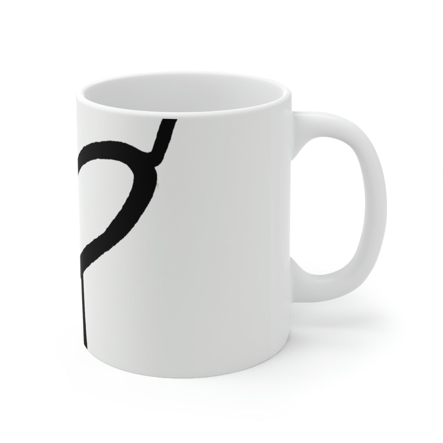 "Ballet on a Blade: A Ballerina's Spin" - The Alien Ceramic Mug 11 oz