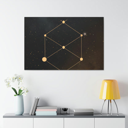 "Stellar Constellations: A Celestial Redesign" - The Alien Canva.