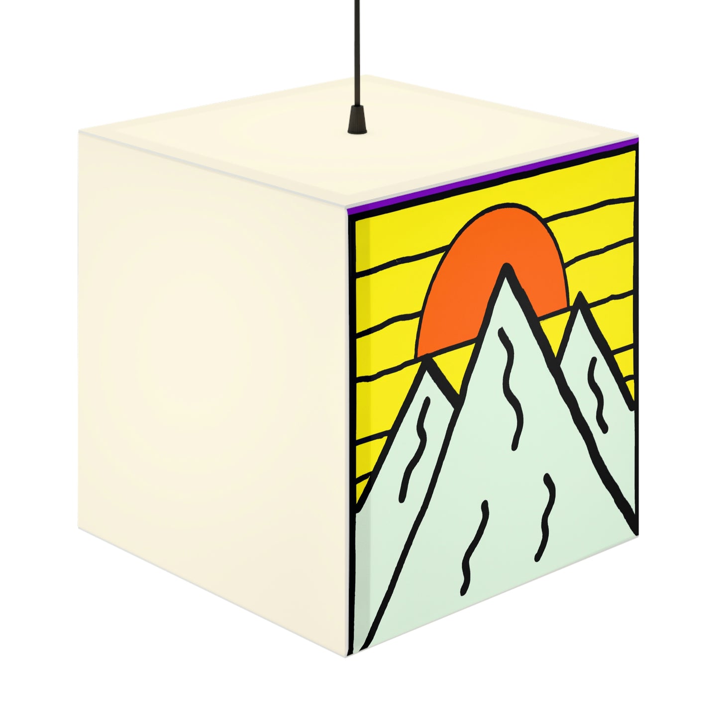 "Frozen Majesty" - The Alien Light Cube Lamp