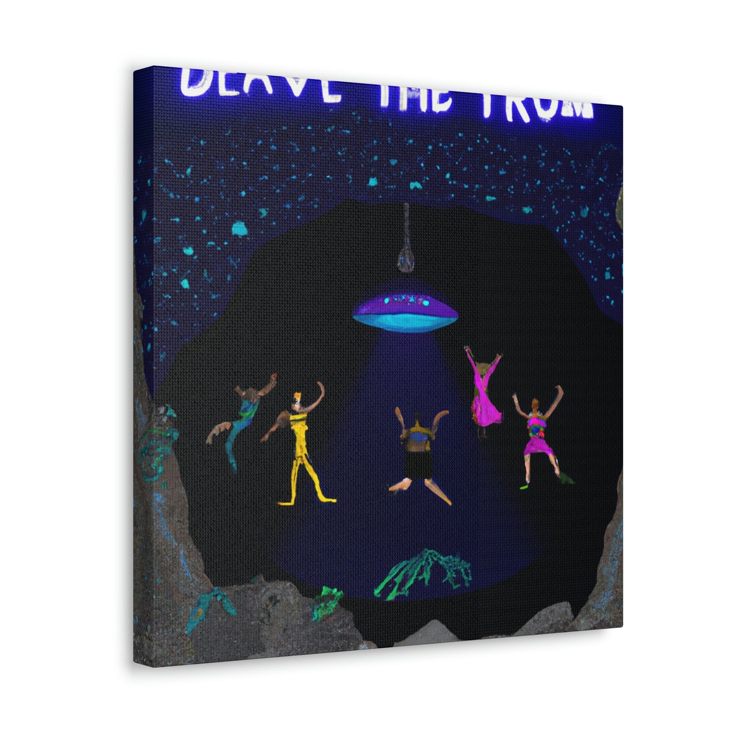 "A Groovy Subsea Shindig" - The Alien Canva