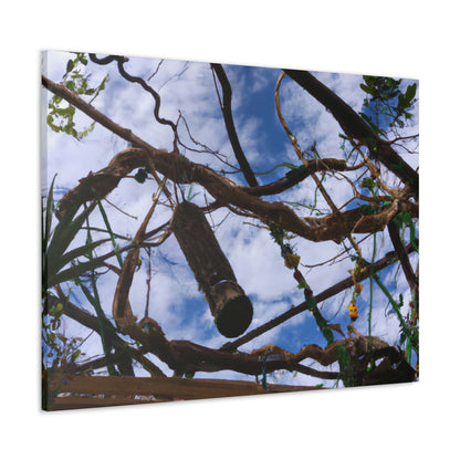 "Connections: A Nature-Inspired Art Installation" - Canvas