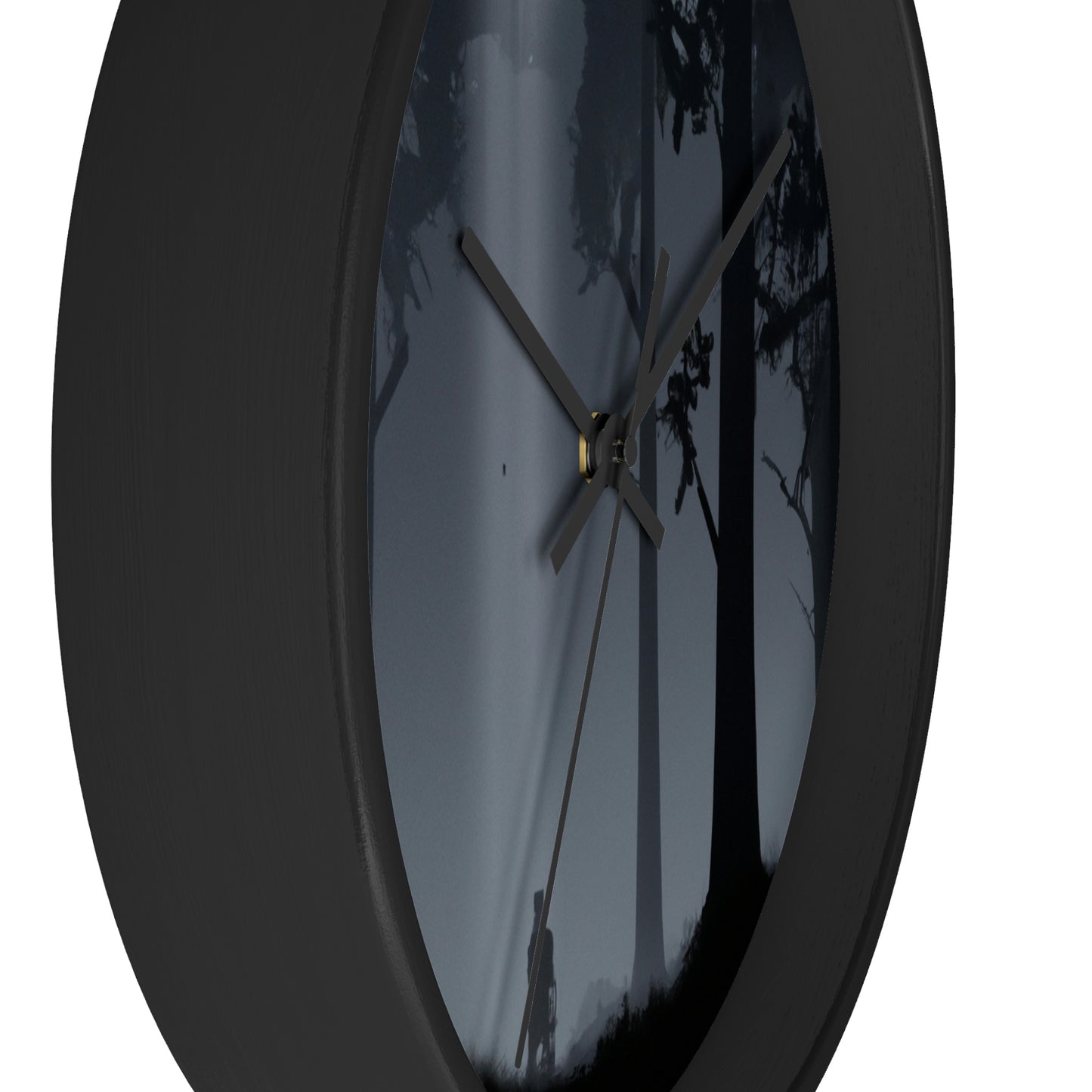 Lost in the Moonlight Forest. - The Alien Wall Clock