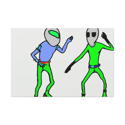 "Inter-Galactic Groovin'!" - The Alien Canva