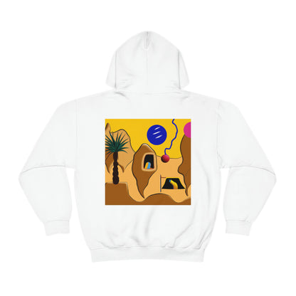 „Desert Mirage: The Forgotten Oasis“ – The Alien Unisex Hoodie