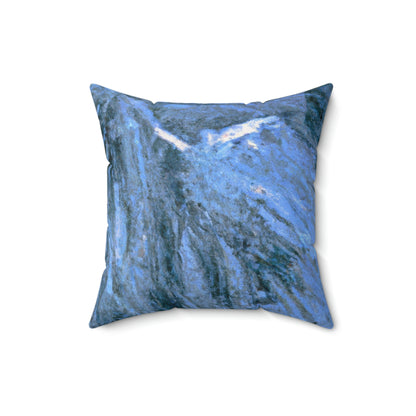 "Frozen Labyrinth" - The Alien Square Pillow