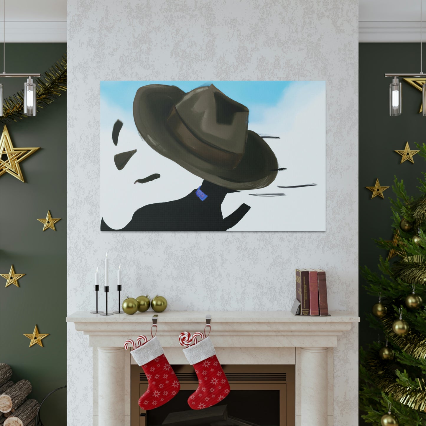 "The Hat Hunter" - Die Alien-Canva