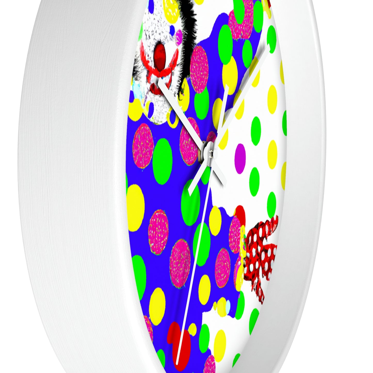 "Clowning Around in the Cold: A Winter Glove Story" - The Alien Wall Clock