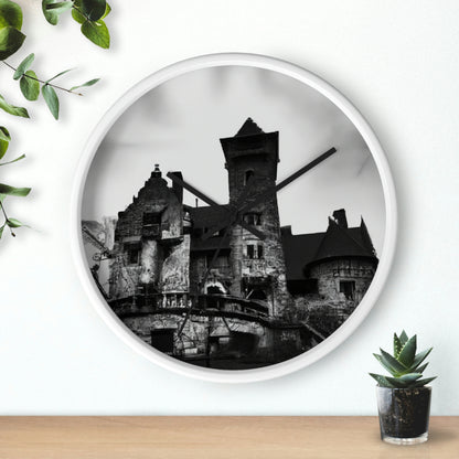 "Castle of Mystifying Secrets: A Haunted Adventure" - The Alien Wall Clock