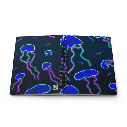 "Midnight Radiance" - The Alien Spiral Bound Journal