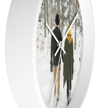 "Fairytale in the Snow" - The Alien Wall Clock