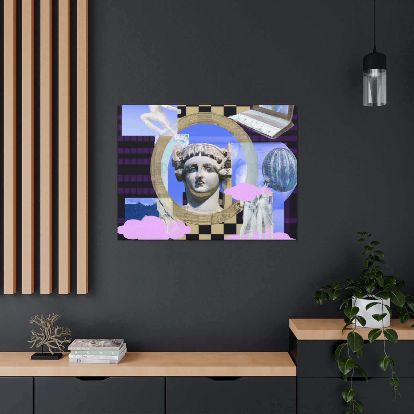 "A Fusion of Fine and Tech Art" - Canvas