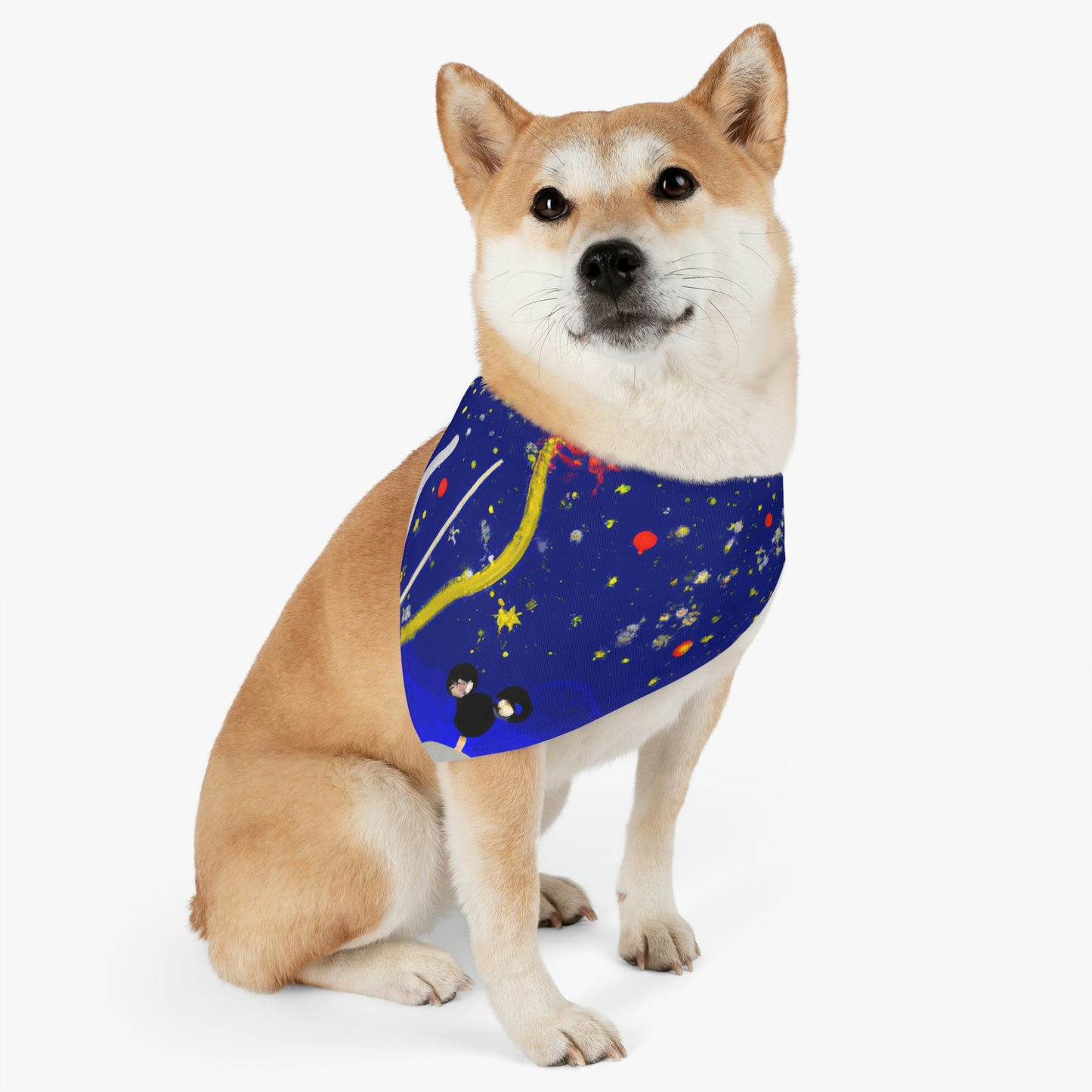 "A Spark of Solitude" - The Alien Pet Bandana Collar