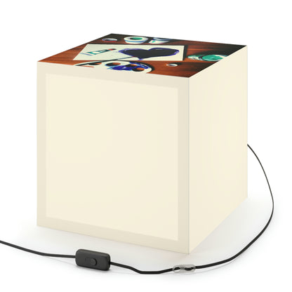 "Transforming Pain into Art" - The Alien Light Cube Lamp