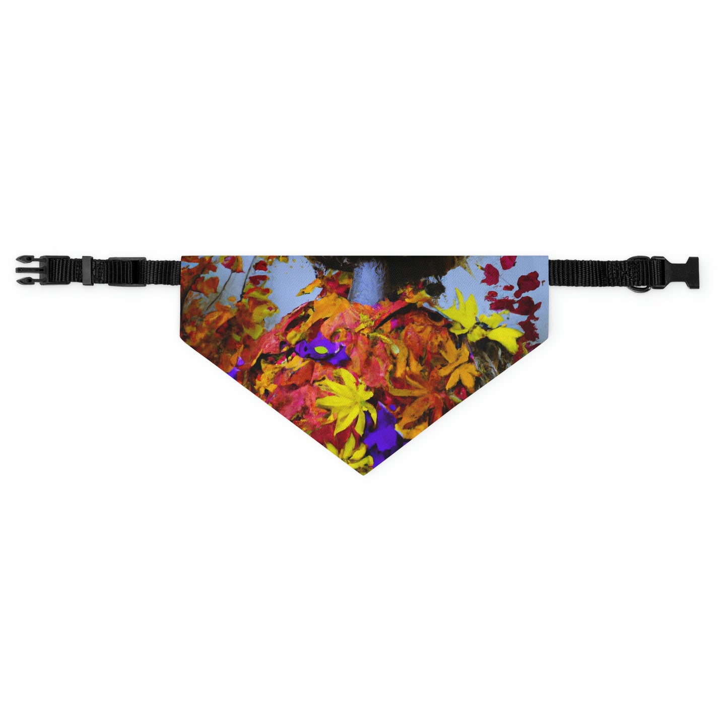 "Autumn Scarecrow Blues" - The Alien Pet Bandana Collar