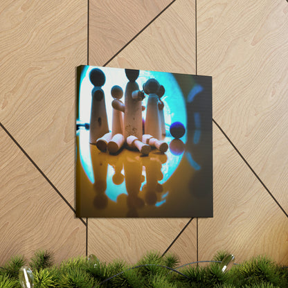 "Family Gathering Rupture" - Canvas