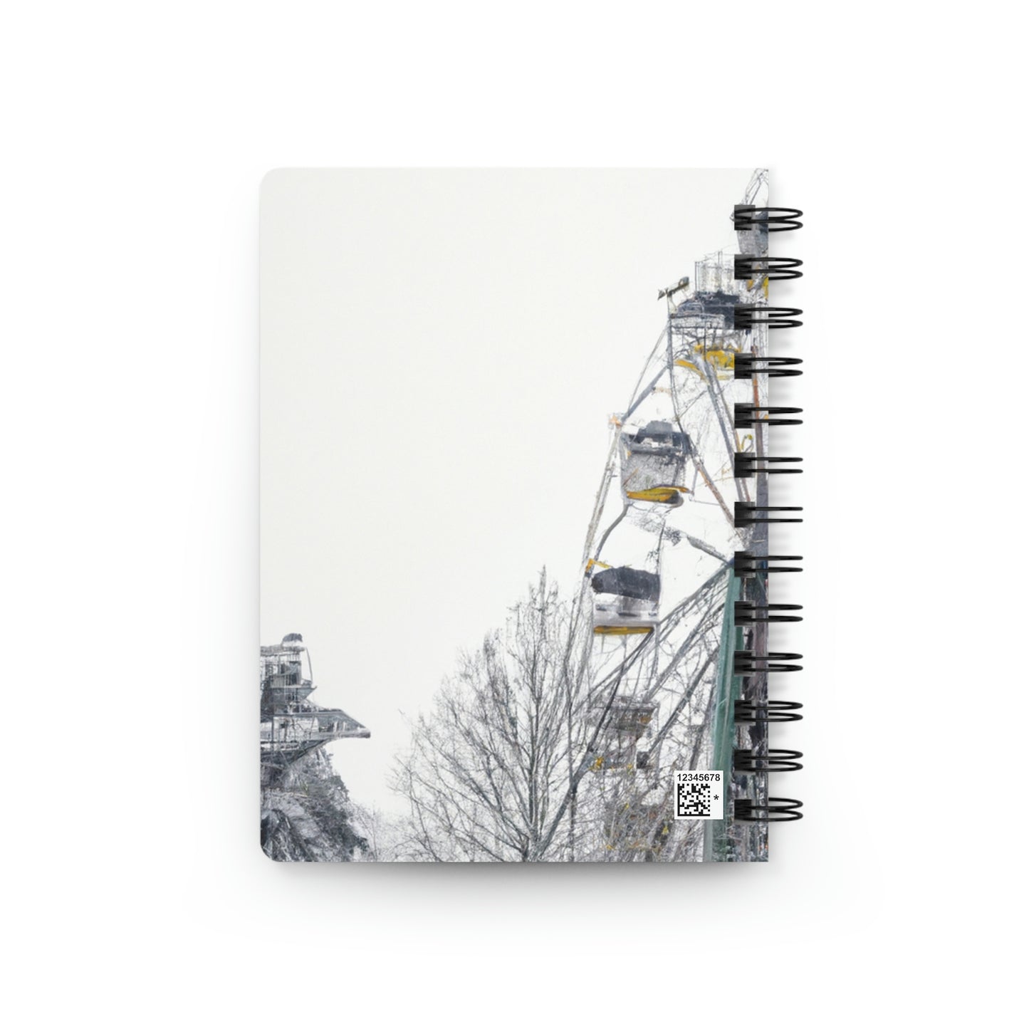 "Lonely Wheel in a Winter Wonderland" - The Alien Spiral Bound Journal