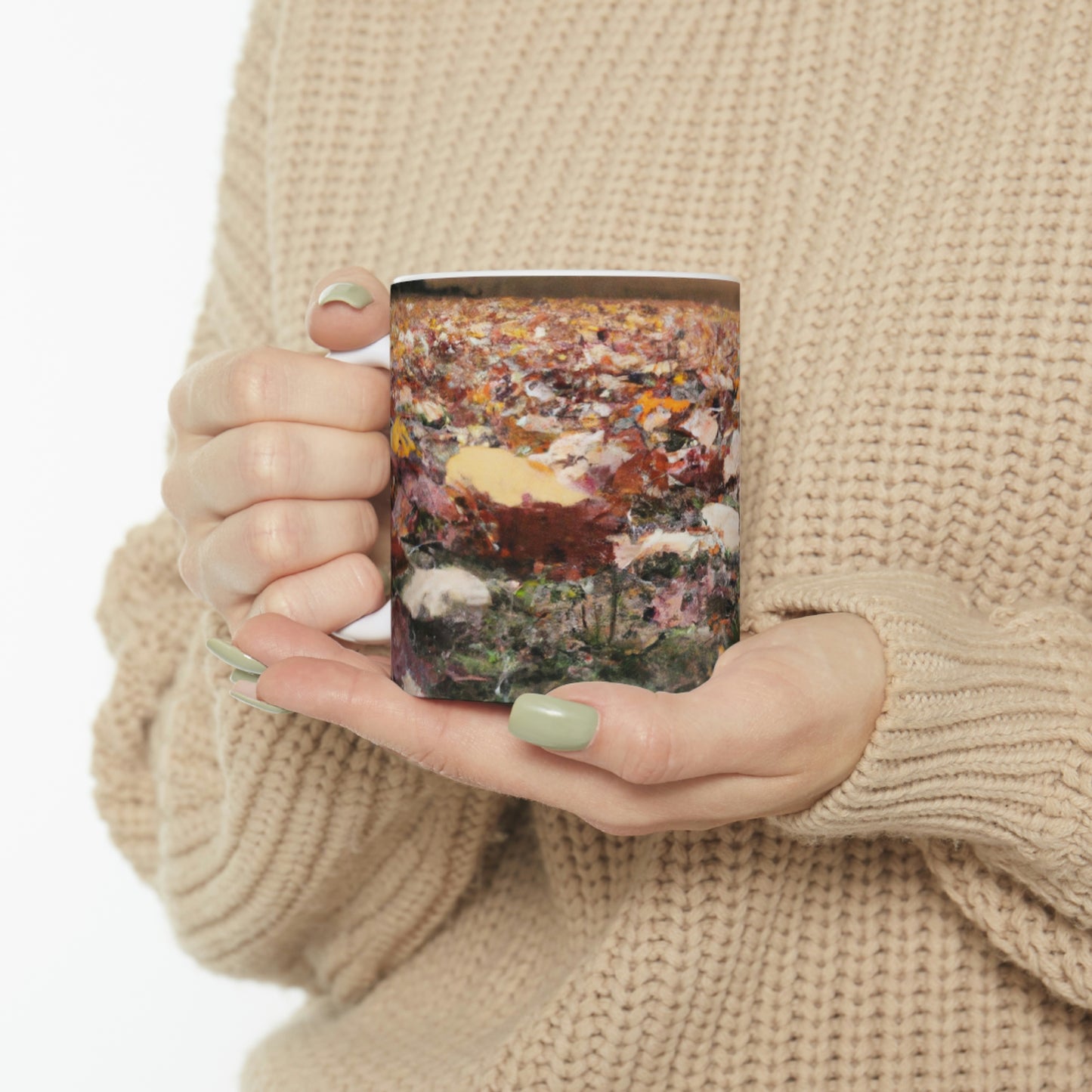 "Autumn's Forgotten Mystery" - The Alien Ceramic Mug 11 oz