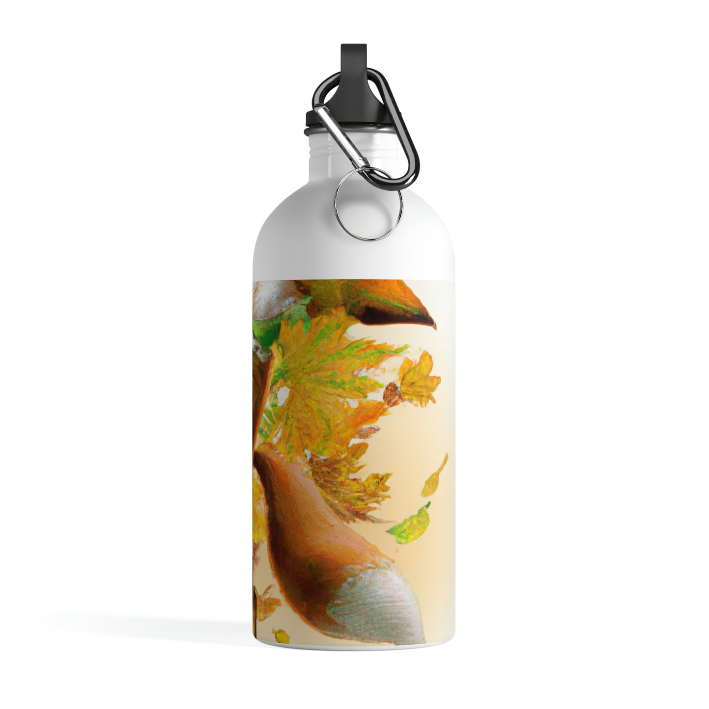 "Autumnal Adventure: A Fox's Mischief" - The Alien Stainless Steel Water Bottle