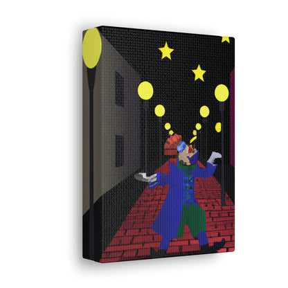 "Alley Star Jongleur" - Die Alien-Canva