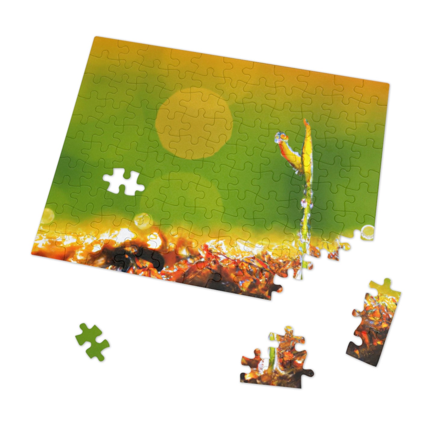 "A Lantern in the Mist." - The Alien Jigsaw Puzzle