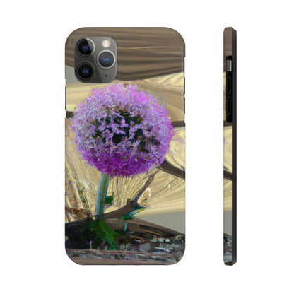 "A Blooming Miracle: Beauty in Chaos" - The Alien Tough Phone Cases