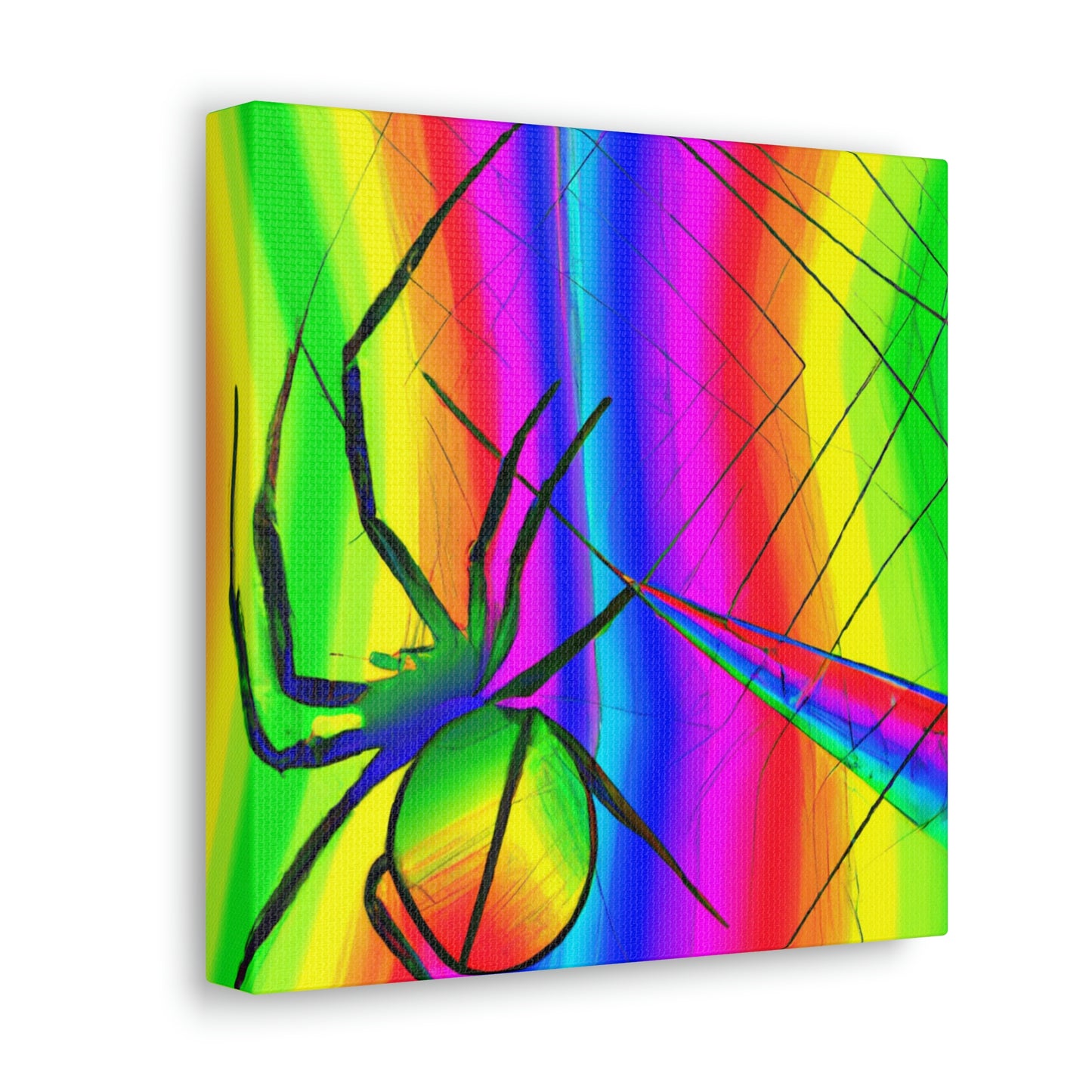 "A Spinnerette's Prismatic Web" - The Alien Canva