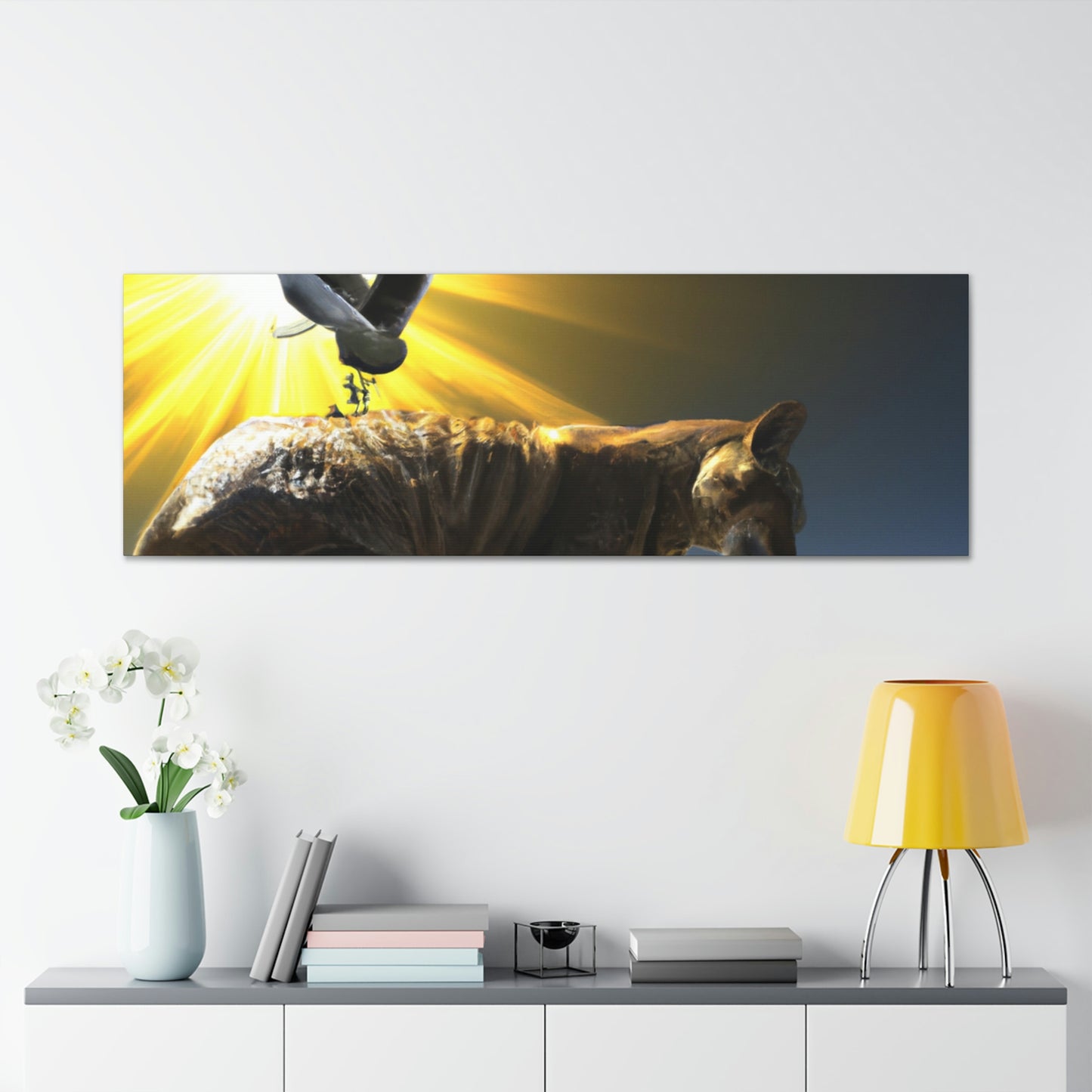 "Ein purrfekter Sonnenstrahl-Moment" - The Alien Canva