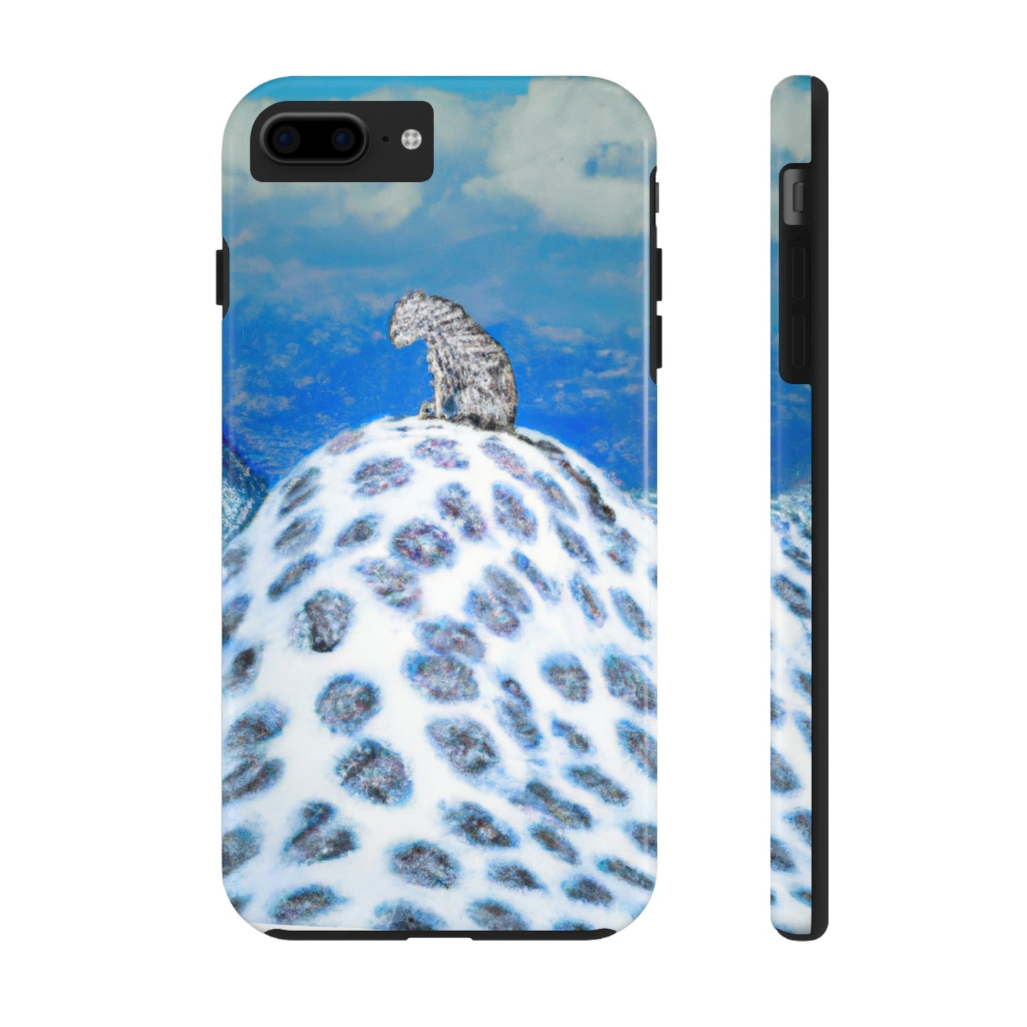 "Perca solitaria del leopardo de las nieves" - Las fundas para teléfonos Alien Tough