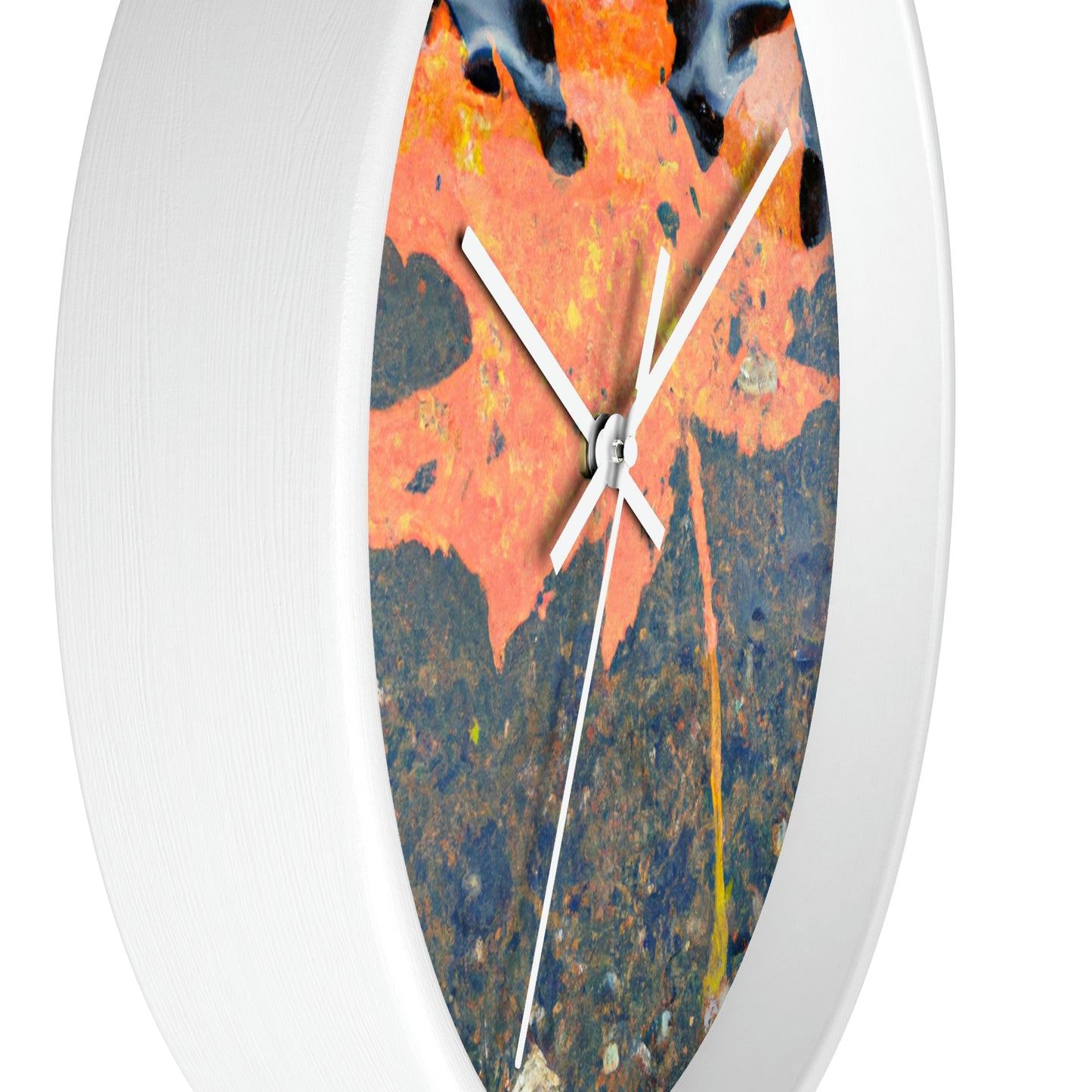 "Autumn Reflections" - The Alien Wall Clock