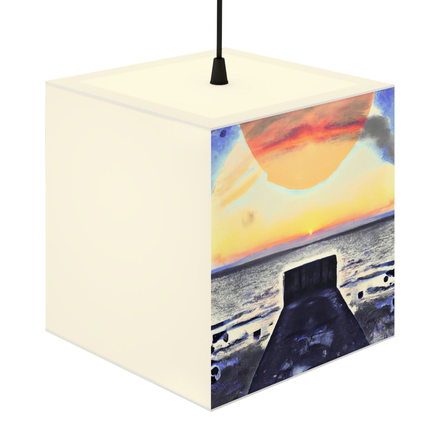 "Forlorn Horizon" - The Alien Light Cube Lamp