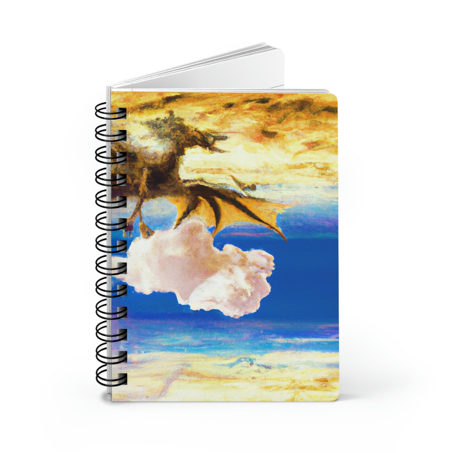 "A Heavenly Blaze with a Mystic Dragon" - The Alien Spiral Bound Journal