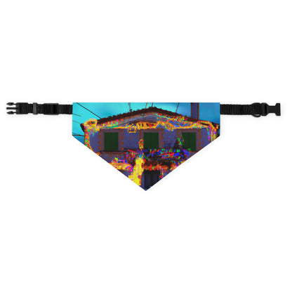 "Magical Illumination: A Summer Solstice Surprise" - The Alien Pet Bandana Collar