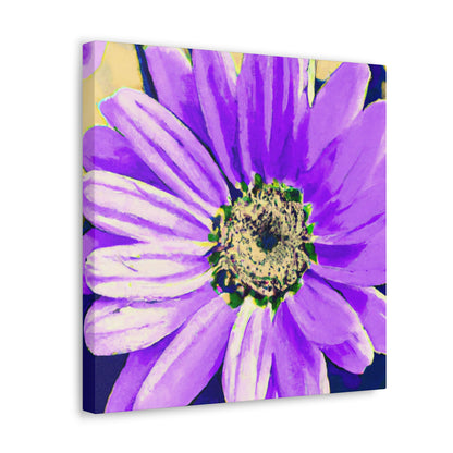 Purple Petals Popping: Create an Eye-Catching Daisy-Rose Fusion - The Alien Canva