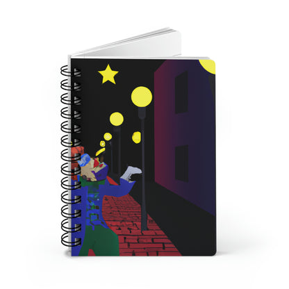 "Alley Star Juggler" - The Alien Spiral Bound Journal