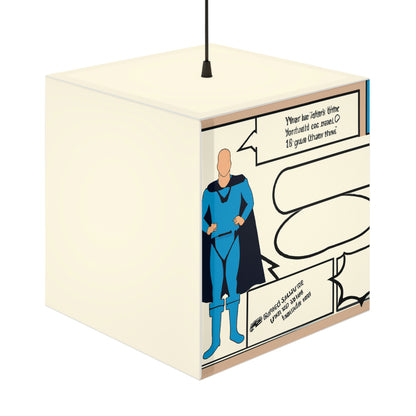 "The Chatter of a Classic: A Superhero Story Through Dialogue" - Die Alien Light Cube Lampe