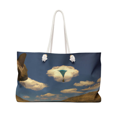 "Feline Flight Over the Grand Gulch" - The Alien Weekender Bag