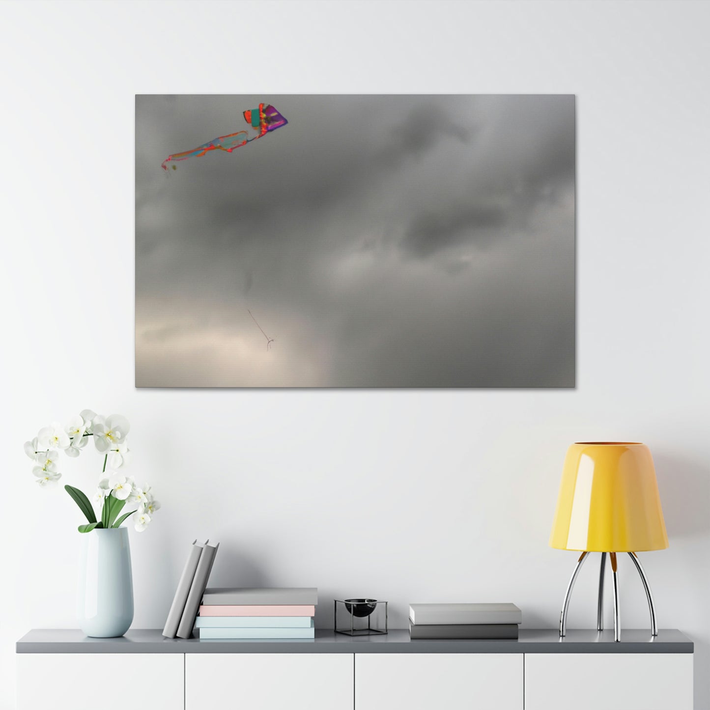 "Daring the Stormy Sky" - The Alien Canva