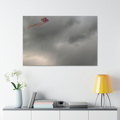 "Daring the Stormy Sky" - The Alien Canva