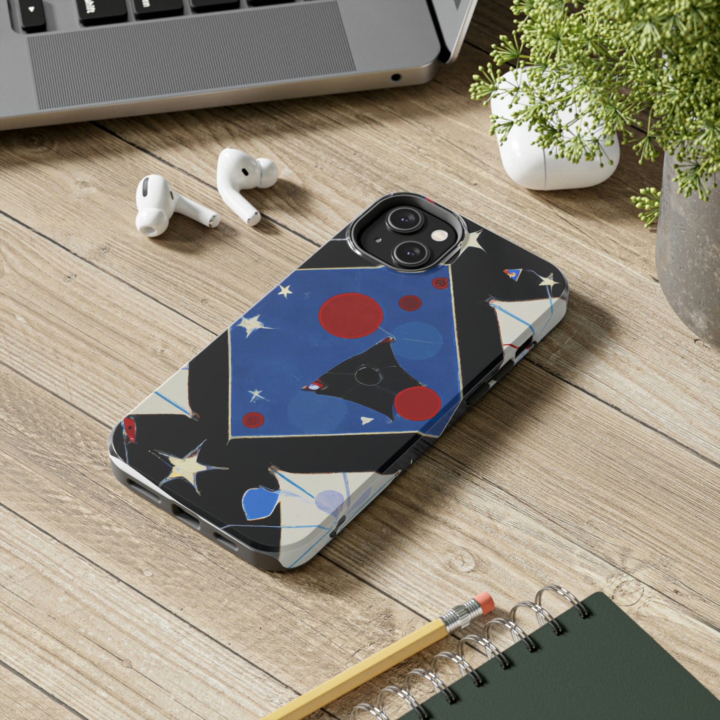 "Kites Illuminating the Starry Sky" - Die Alien Tough Phone Cases