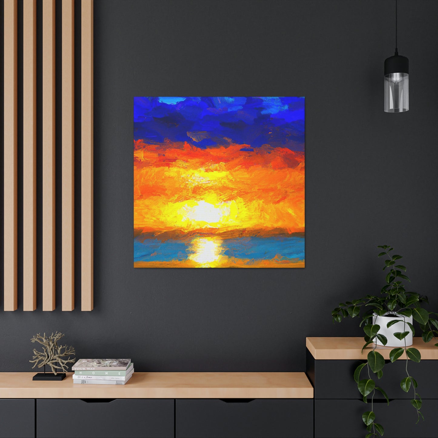 Sunrise Seascape Artist - Peter Ocean - Canvas