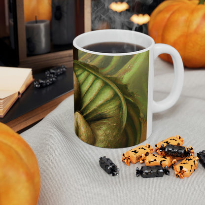 Guardian of the Hidden Door: The Slumbering Dragon - The Alien Ceramic Mug 11 oz