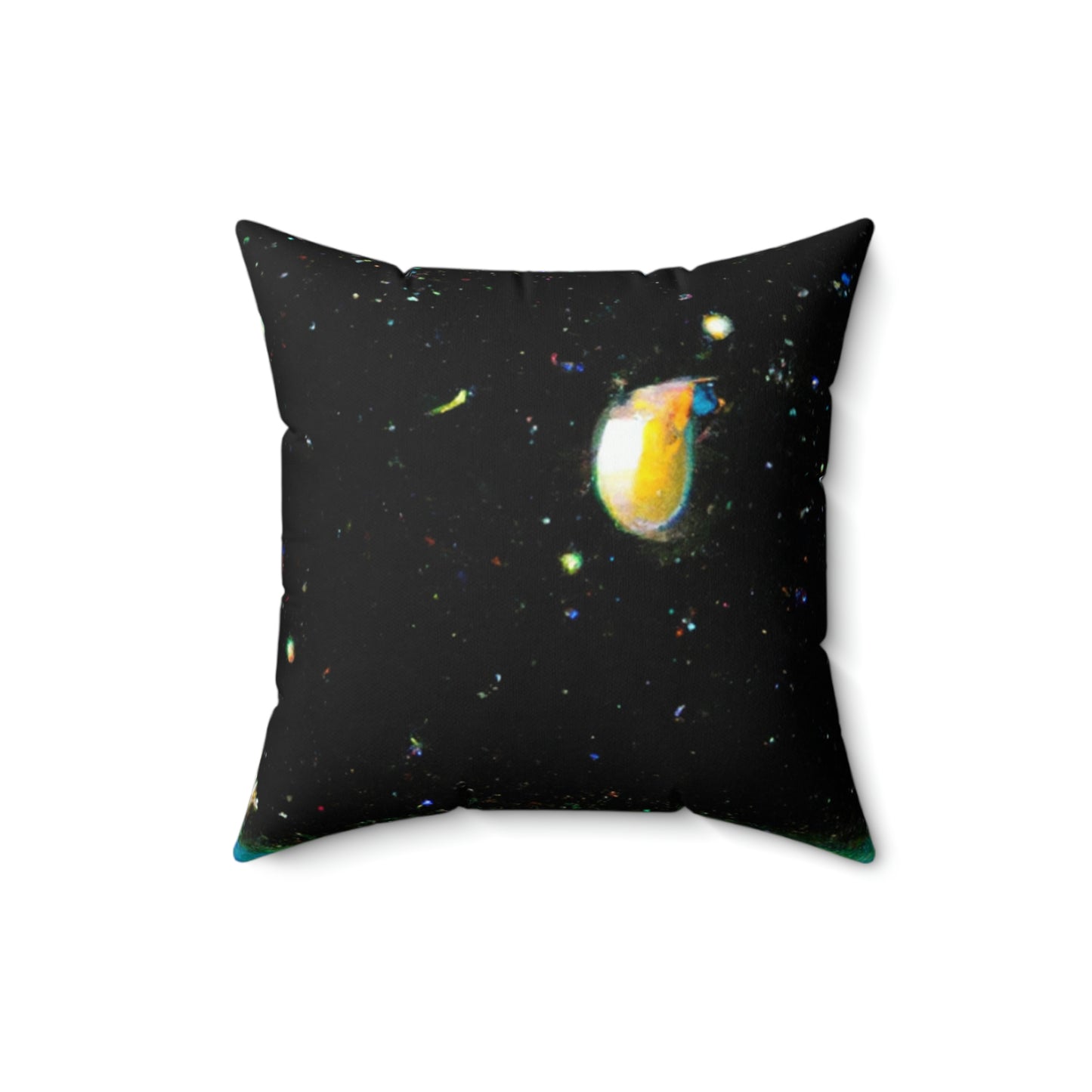 "A Lost Soul Connected to the Heavens" - The Alien Square Pillow